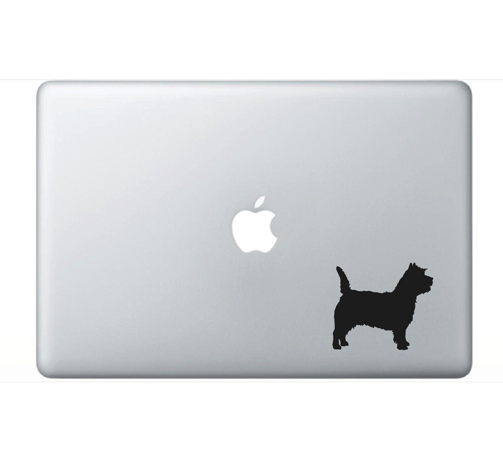 Cairn Terrier Vinyl Die Cut Vinyl Decal/ Bumper For Windows, Cars, Trucks, Laptops, Etc.