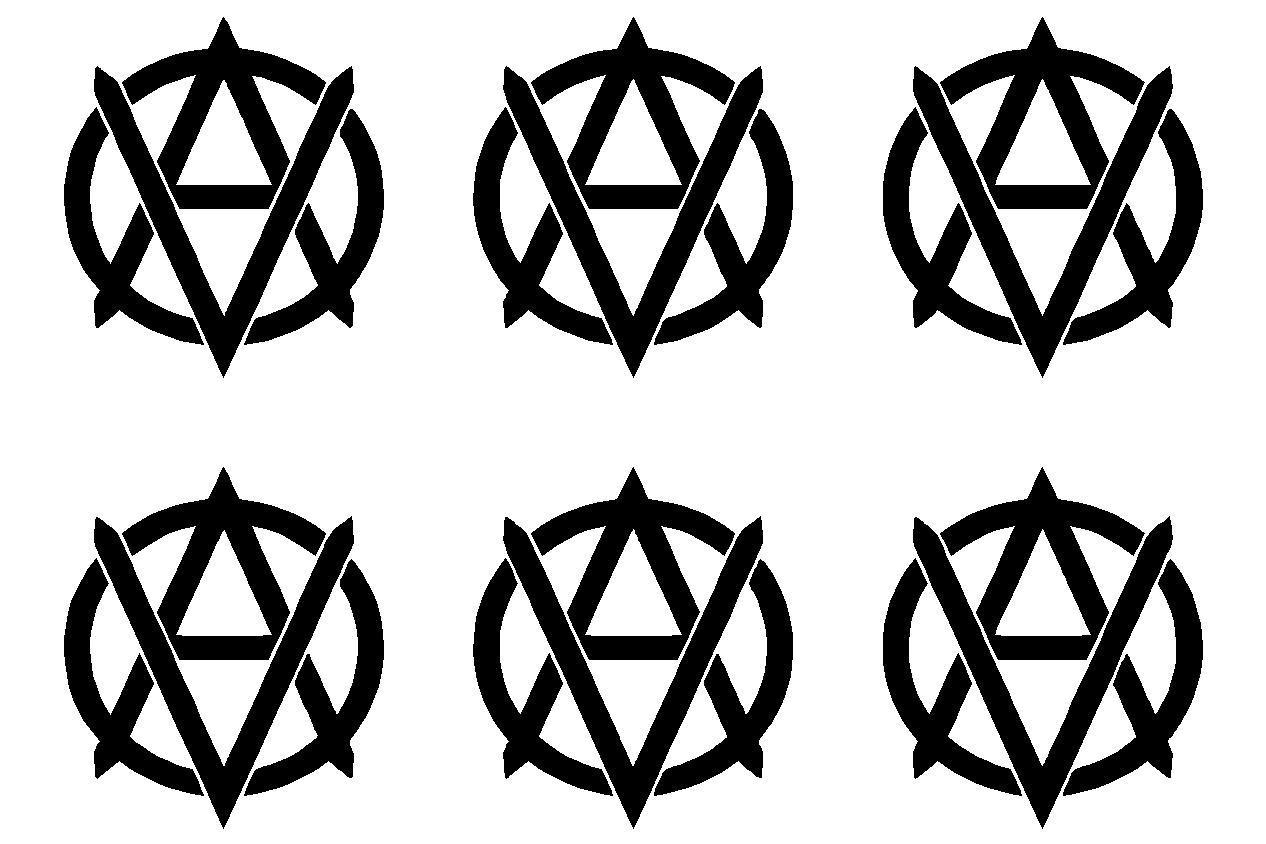 Small Anarchy Vegan Anarchist Vinyl Die Cut Vinyl Decal/ Bumper For Windows, Cars, Trucks, Laptops, Etc.