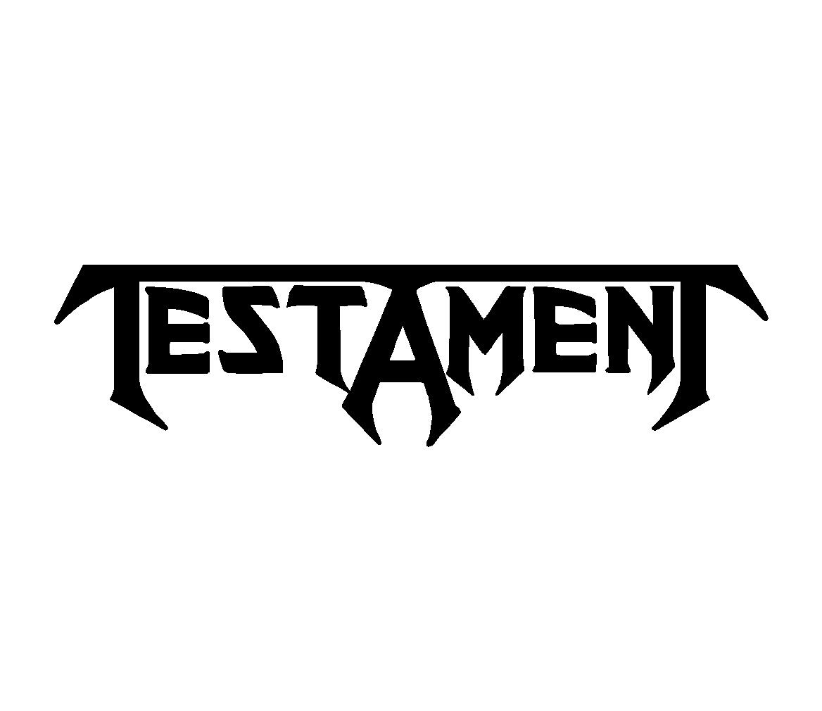 Testament Thrash Metal Band Vinyl Die Cut Vinyl Decal/ Bumper For Windows, Cars, Trucks, Laptops, Etc.