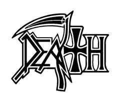 Death Metal Band Vinyl Die Cut Vinyl Decal/ Bumper For Windows, Cars, Trucks, Laptops, Etc.