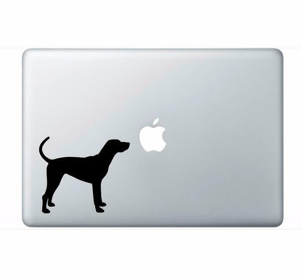 Hound Silhouette Vinyl Die Cut Vinyl Decal/ Bumper For Windows, Cars, Trucks, Laptops, Etc.