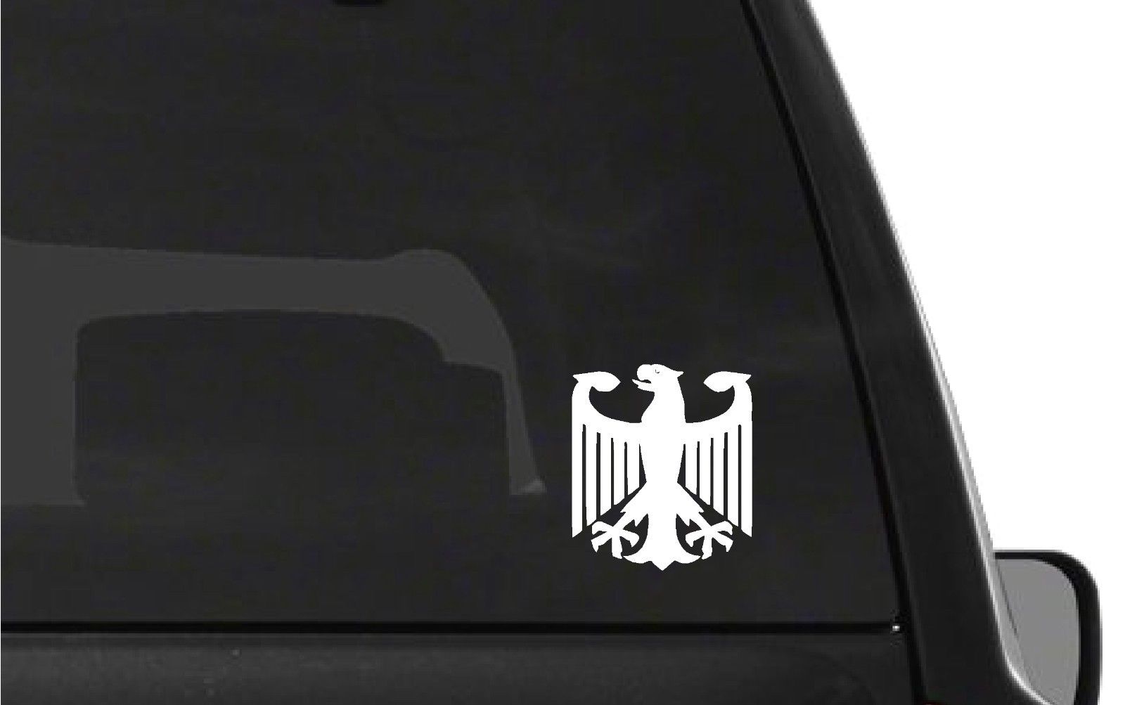 GERMAN Eagle Vinyl Die Cut Vinyl Decal/ Bumper For Windows, Cars, Trucks, Laptops, Etc.
