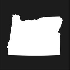 Oregon state Outline Vinyl Die Cut Vinyl Decal/ Bumper For Windows, Cars, Trucks, Laptops, Etc.