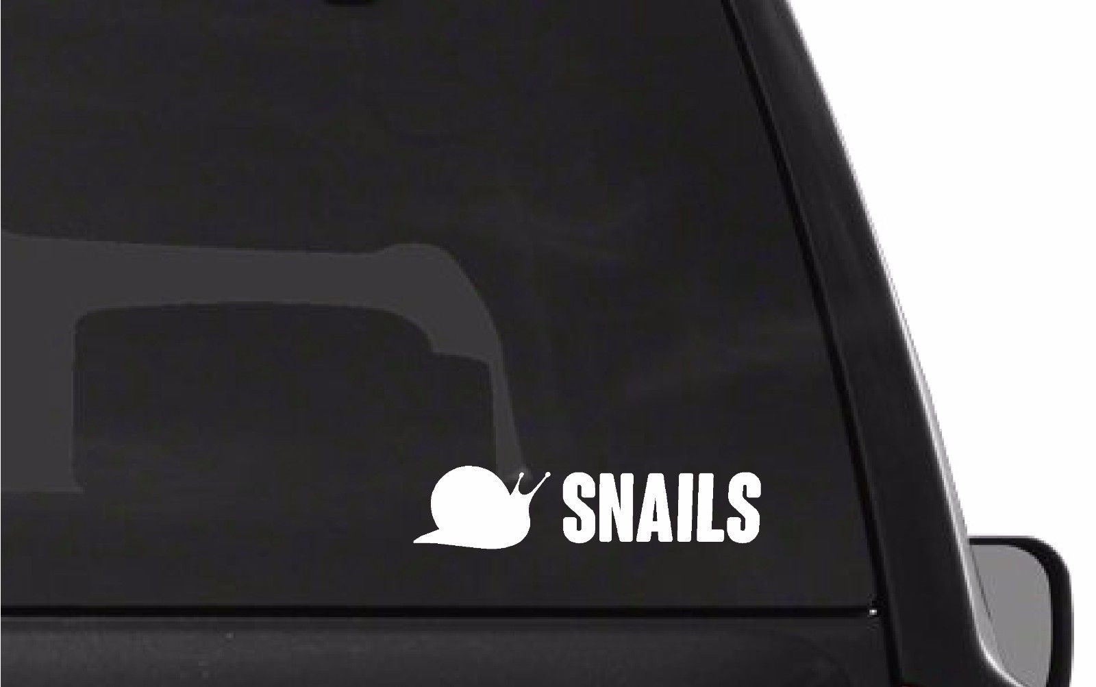 SNAILS EDM DJ Logo Vinyl Die Cut Vinyl Decal/ Bumper For Windows, Cars, Trucks, Laptops, Etc.