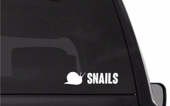 SNAILS EDM DJ Logo Vinyl Die Cut Vinyl Decal/ Bumper For Windows, Cars, Trucks, Laptops, Etc.