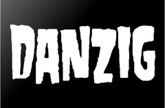 Danzig Band Logo Vinyl Die Cut Vinyl Decal/ Bumper For Windows, Cars, Trucks, Laptops, Etc.