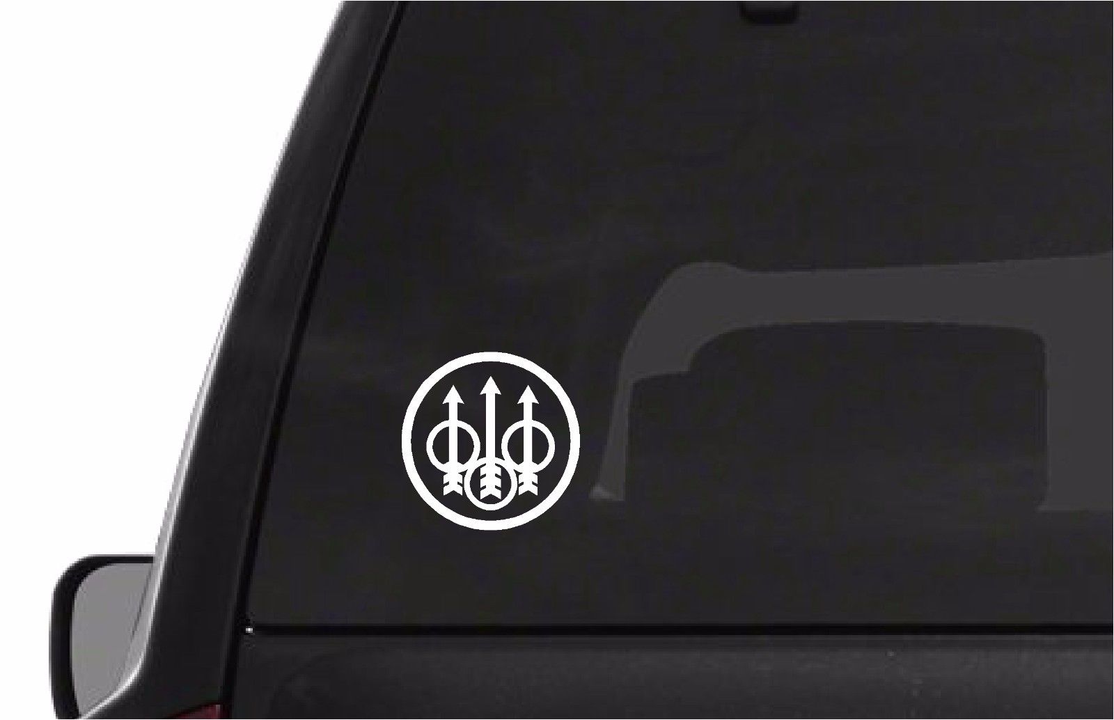 Beretta Firearms Pistol Rifle Logo Car Truck Window Gun Case Vinyl Die Cut Vinyl Decal/ Bumper For Windows, Cars, Trucks, Laptops, Etc.