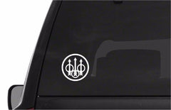 Beretta Firearms Pistol Rifle Logo Car Truck Window Gun Case Vinyl Die Cut Vinyl Decal/ Bumper For Windows, Cars, Trucks, Laptops, Etc.