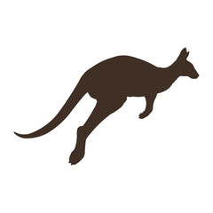 Kangaroo Vinyl Die Cut Vinyl Decal/ Bumper For Windows, Cars, Trucks, Laptops, Etc.