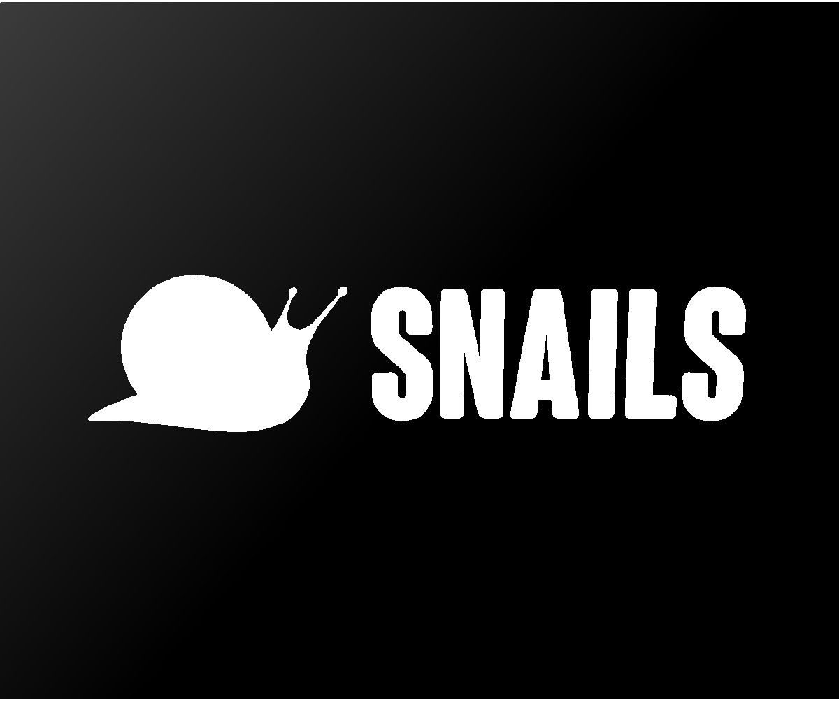 SNAILS EDM DJ Logo Vinyl Die Cut Vinyl Decal/ Bumper For Windows, Cars, Trucks, Laptops, Etc.