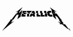 Metallica Hardwired New Album Logo Vinyl Die Cut Vinyl Decal/ Bumper For Windows, Cars, Trucks, Laptops, Etc.