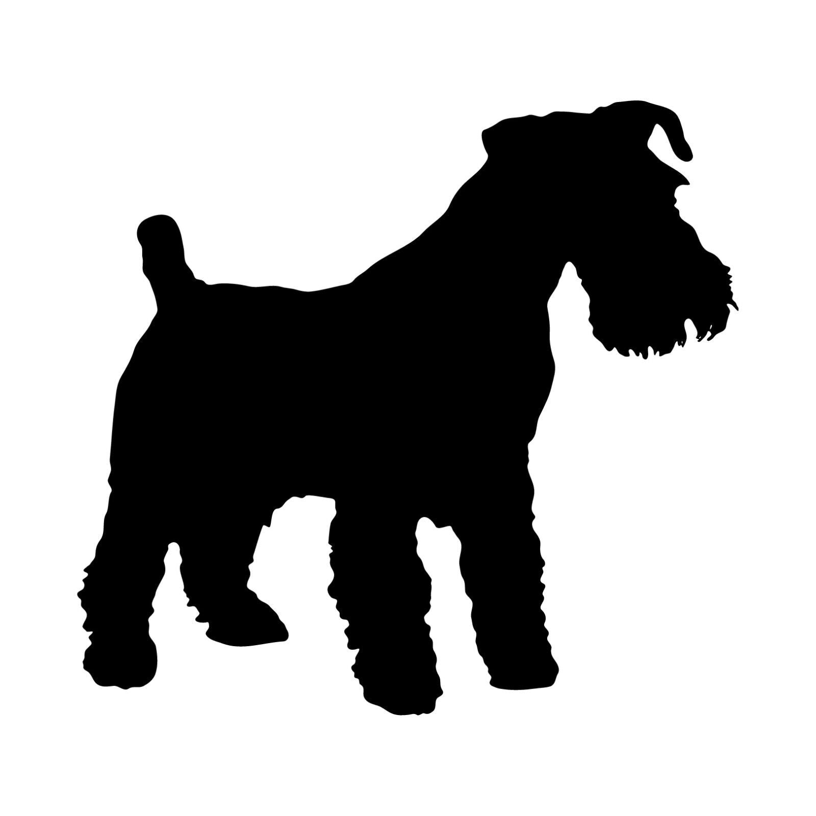Terrier Vinyl Die Cut Vinyl Decal/ Bumper For Windows, Cars, Trucks, Laptops, Etc.