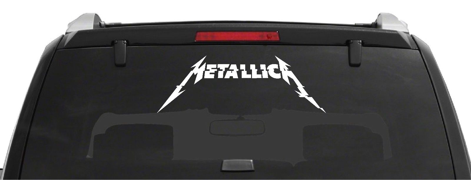 Metallica Hardwired New Album Logo Vinyl Die Cut Vinyl Decal/ Bumper For Windows, Cars, Trucks, Laptops, Etc.