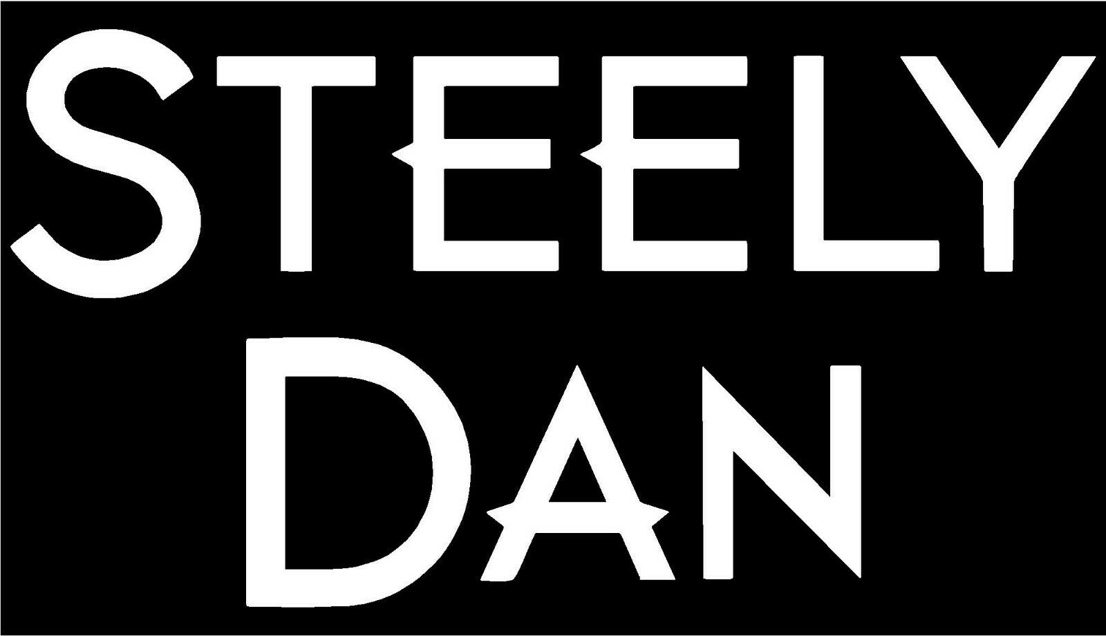 Steely Dan Logo Vinyl Die Cut Vinyl Decal/ Bumper For Windows, Cars, Trucks, Laptops, Etc.