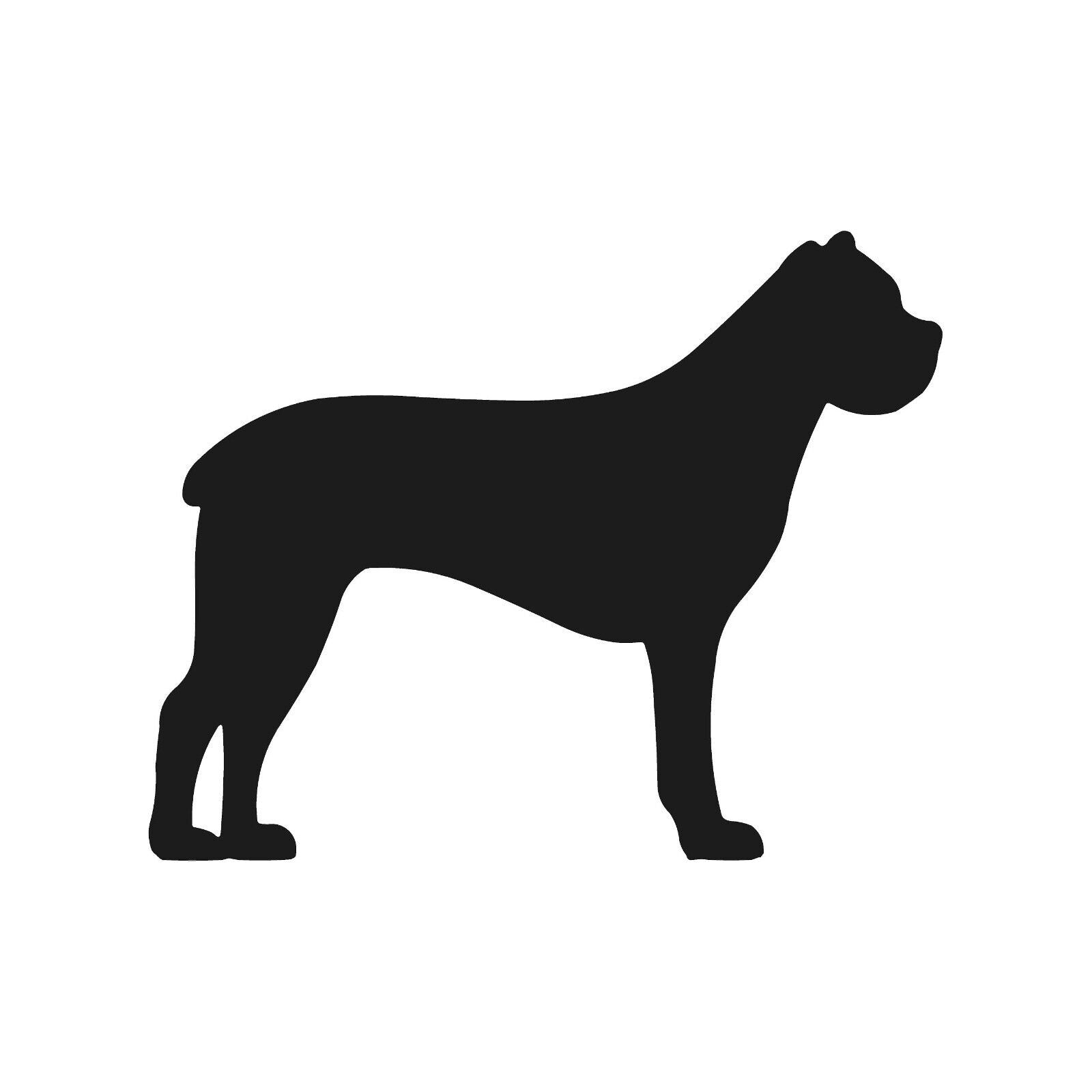 Cane Corso Vinyl Die Cut Vinyl Decal/ Bumper For Windows, Cars, Trucks, Laptops, Etc.