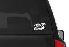 Daft Punk Electro Disco House Music Vinyl Die Cut Vinyl Decal/ Bumper For Windows, Cars, Trucks, Laptops, Etc.