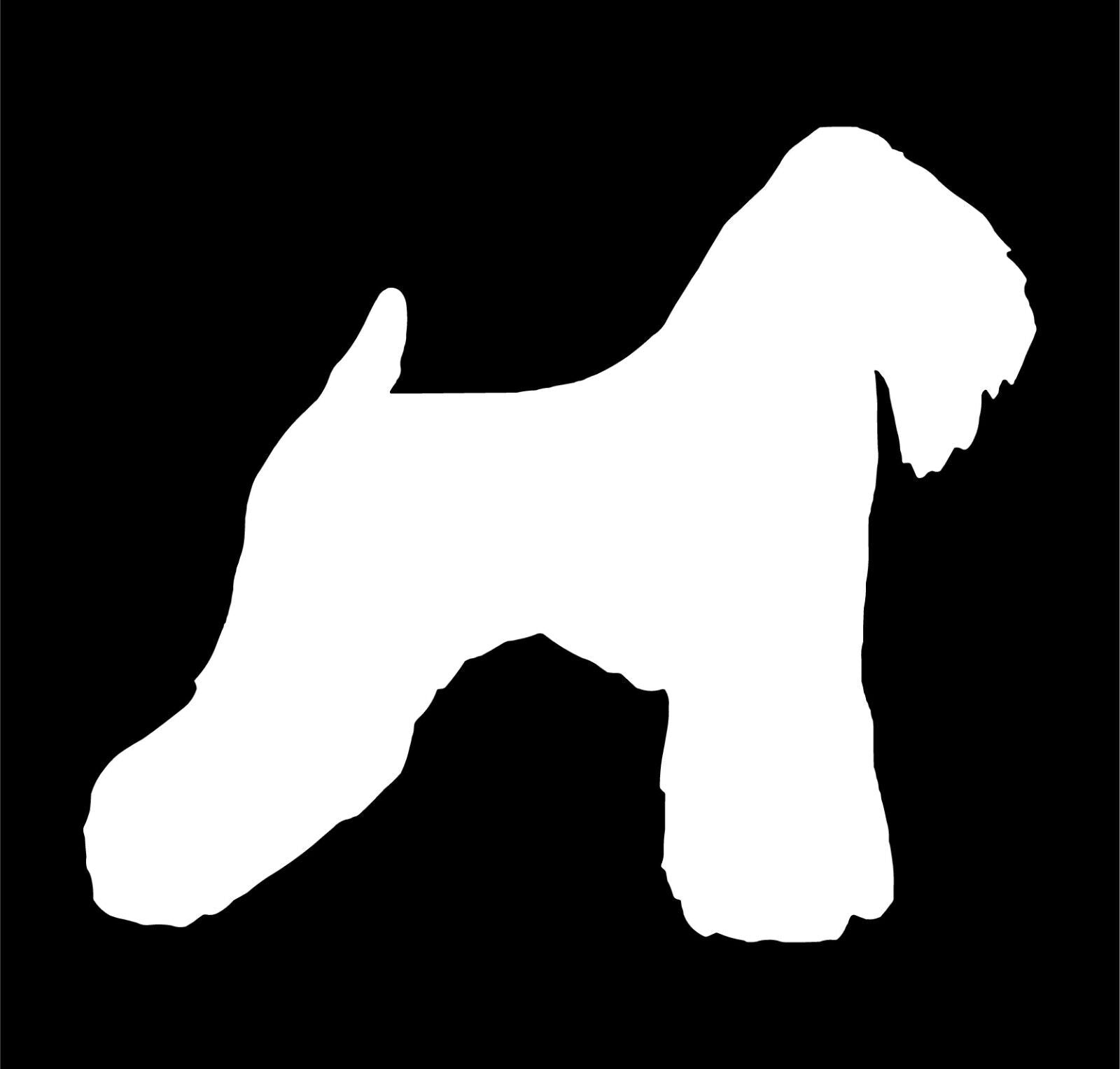 Wheaten Terrier  Vinyl Die Cut Vinyl Decal/ Bumper For Windows, Cars, Trucks, Laptops, Etc.