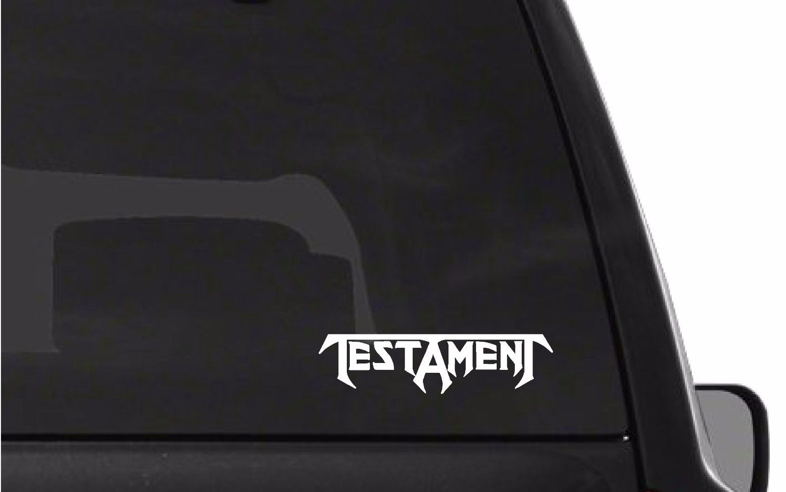 Testament Thrash Metal Band Vinyl Die Cut Vinyl Decal/ Bumper For Windows, Cars, Trucks, Laptops, Etc.
