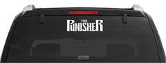 The Punisher Comic Book Letters Car Truck Window Laptop Vinyl Die Cut Vinyl Decal/ Bumper For Windows, Cars, Trucks, Laptops, Etc.