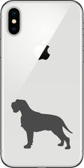 Wirehaired Pointing Griffon Vinyl Die Cut Vinyl Decal/ Bumper For Windows, Cars, Trucks, Laptops, Etc.