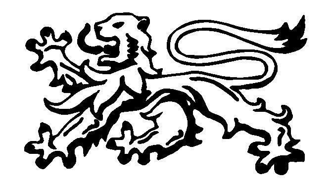 Denmark lion Vinyl Die Cut Vinyl Decal/ Bumper For Windows, Cars, Trucks, Laptops, Etc.