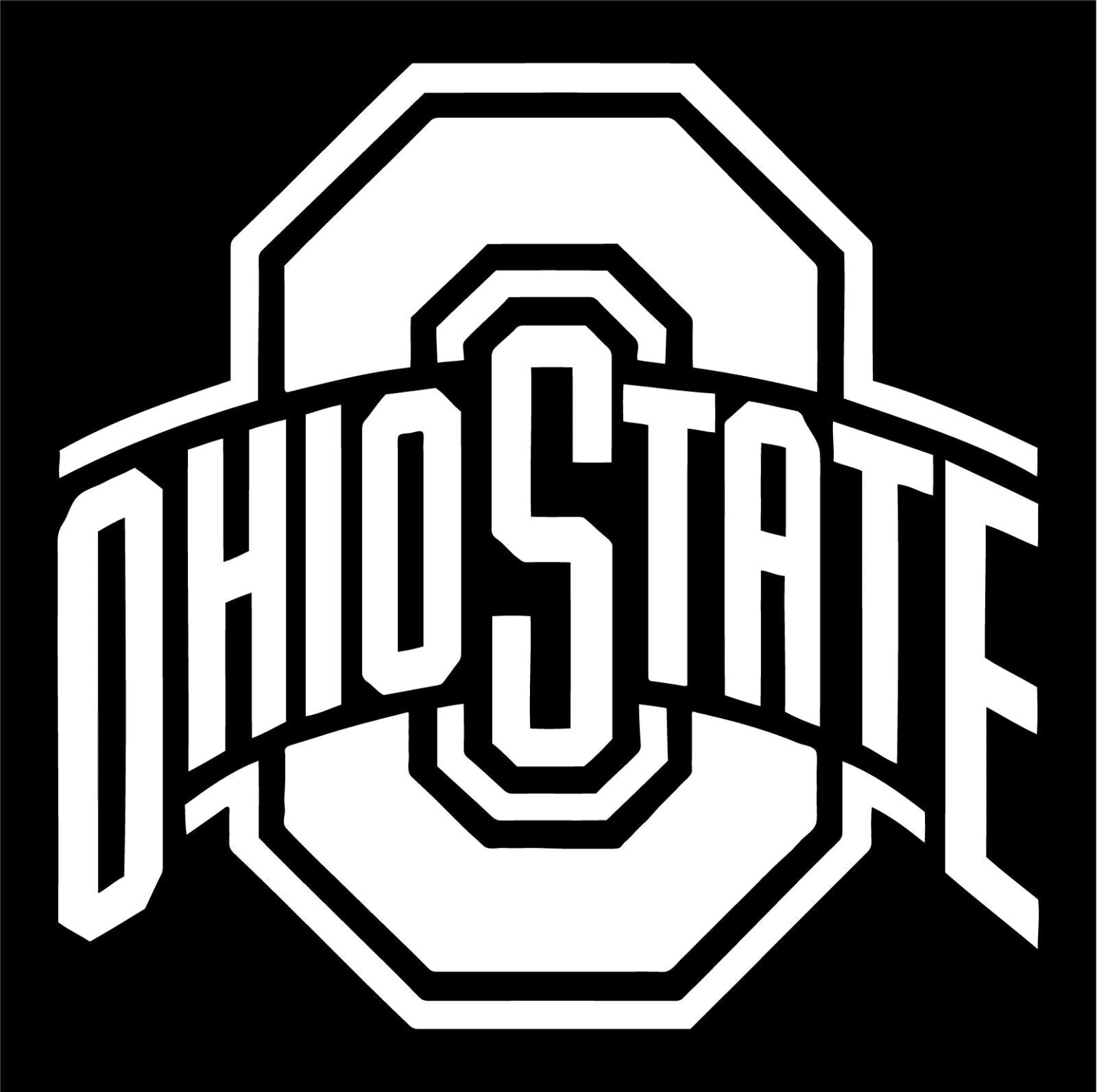 Ohio State Buckeyes Baseball symbol Vinyl Die Cut Vinyl Decal/ Bumper For Windows, Cars, Trucks, Laptops, Etc.