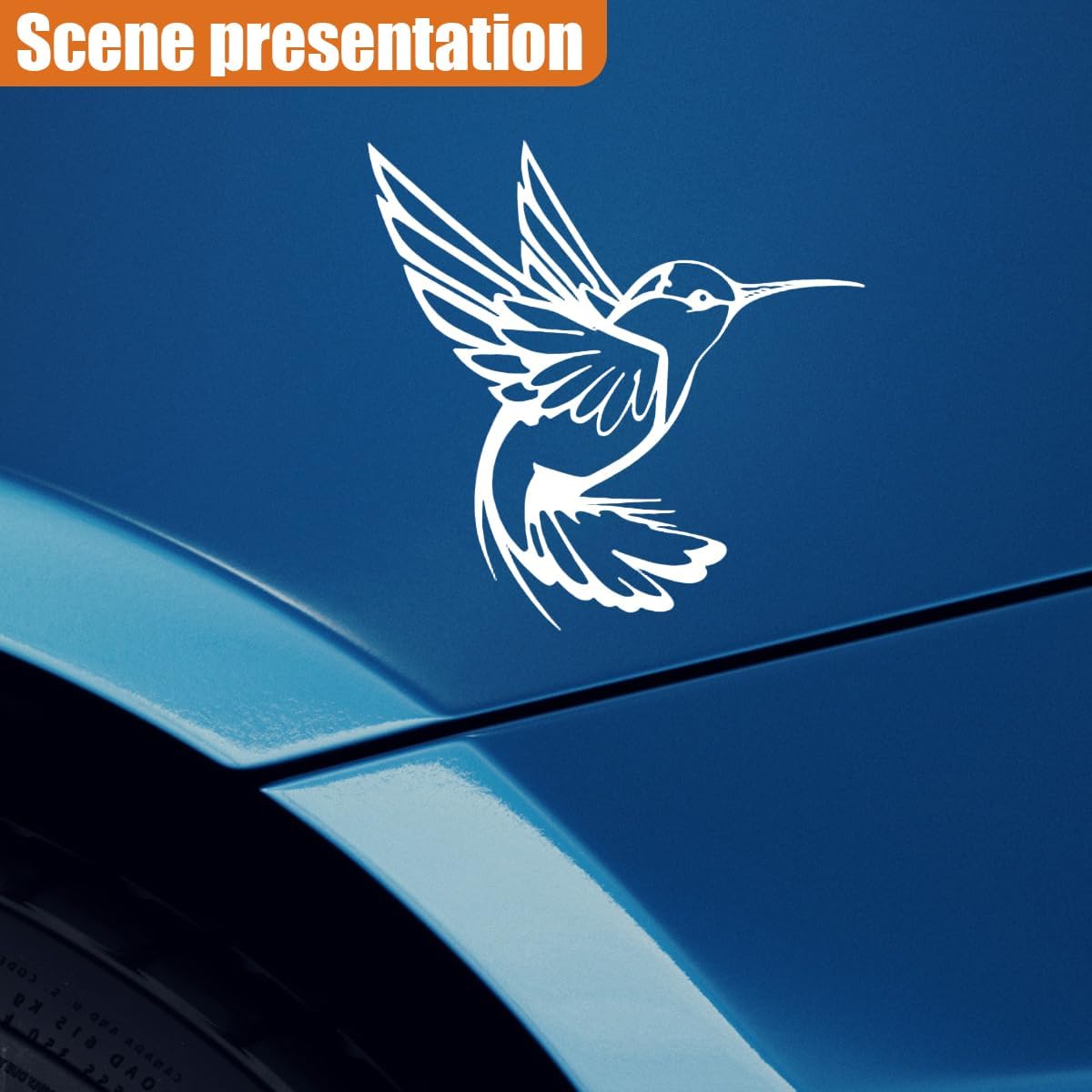 Waterproof Vinyl Auto Window Decals Die Cut Vinyl Decal