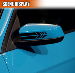 Car Rear View Mirror  Die Cut Vinyl Decal