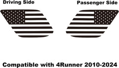 Rear Window American Flag Decal Fits Toyota 4Runner 5th Gen Die Cut Vinyl Decal