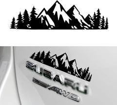 SINGARO mountain Die Cut Vinyl Decal