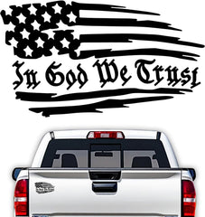 GRITKULTURE in God We Trust Die Cut Vinyl Decal