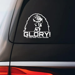 Click to see full view      ST Gowron Glory Quote Sticker Decal Notebook Car Die Cut Vinyl Decal