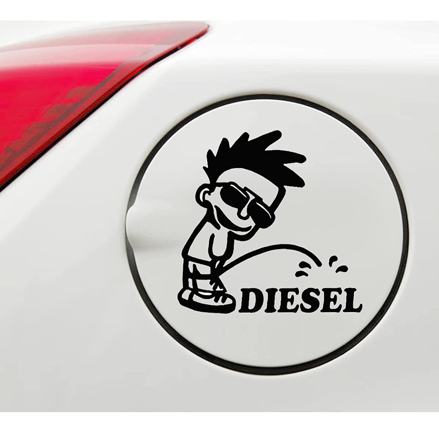 Funny Boy Car Sticker Die Cut Vinyl Decal