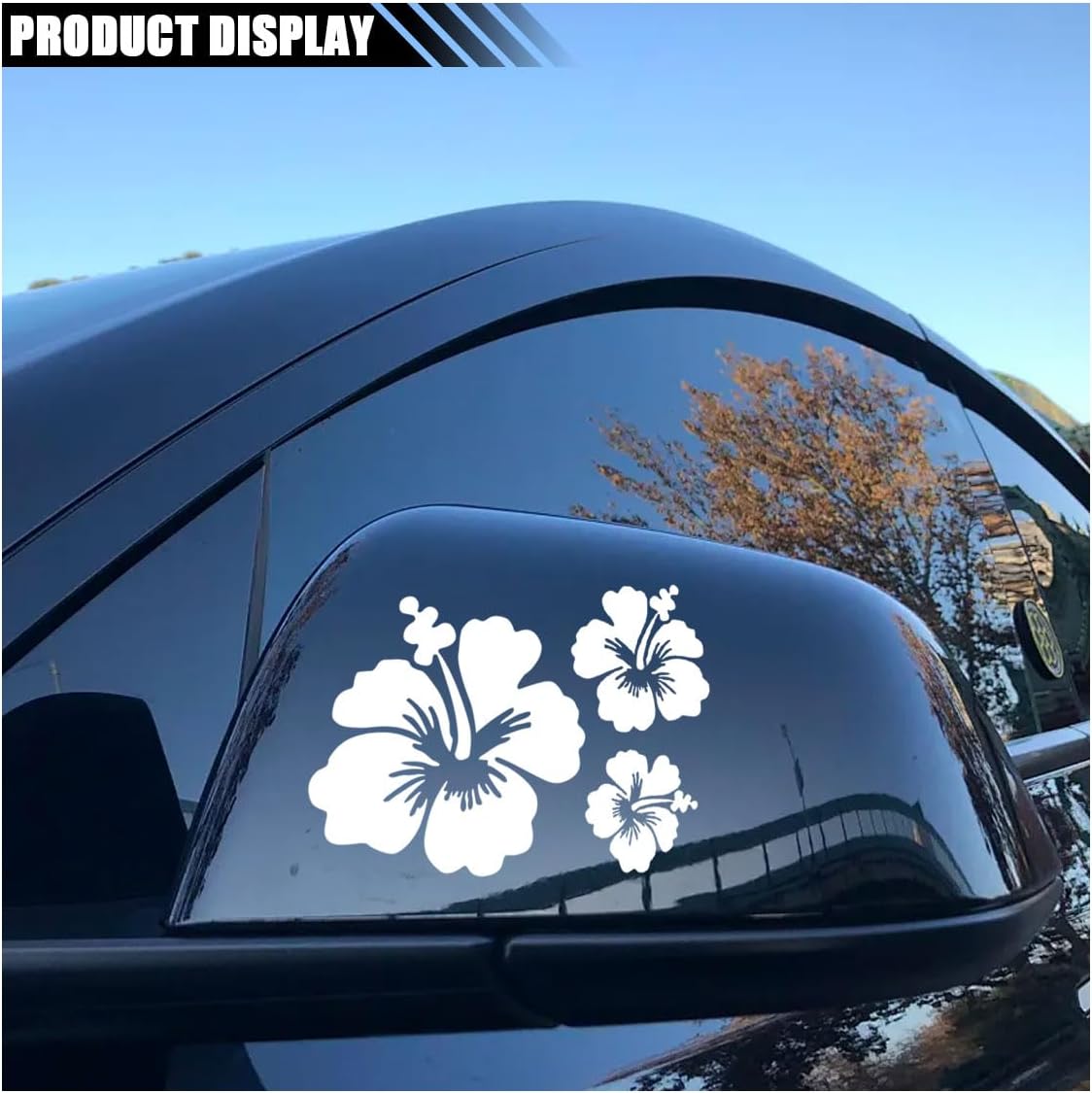 Hawaiian Hibiscus Flower Die Cut Vinyl Decal