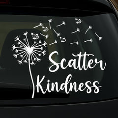 Scatter Kindness Die Cut Vinyl Decal