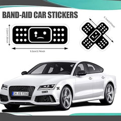 Car Bandaid Sticker , Die Cut Vinyl Decal