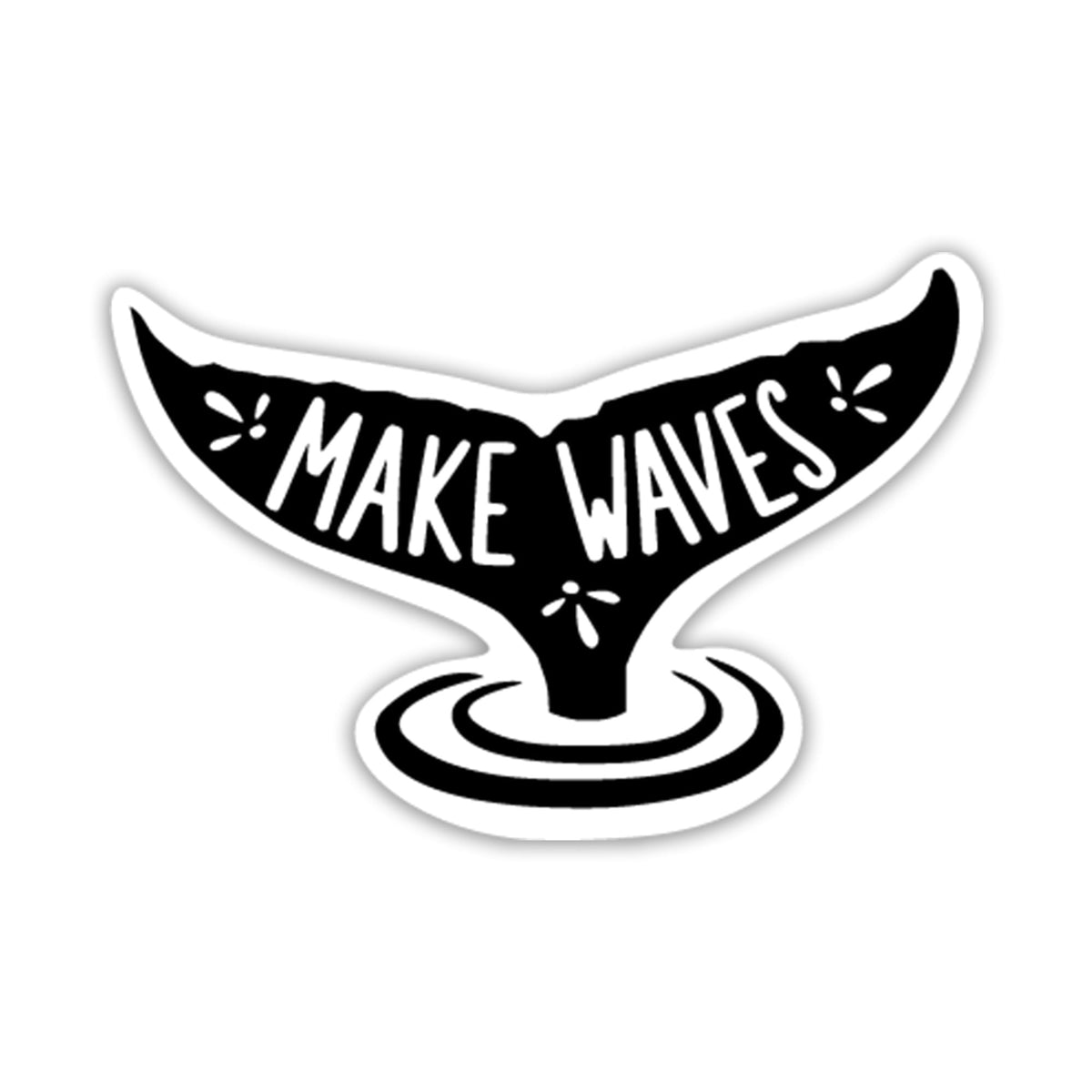 Mermaid Dolphin Whale Tail Make   Die Cut Vinyl Decal