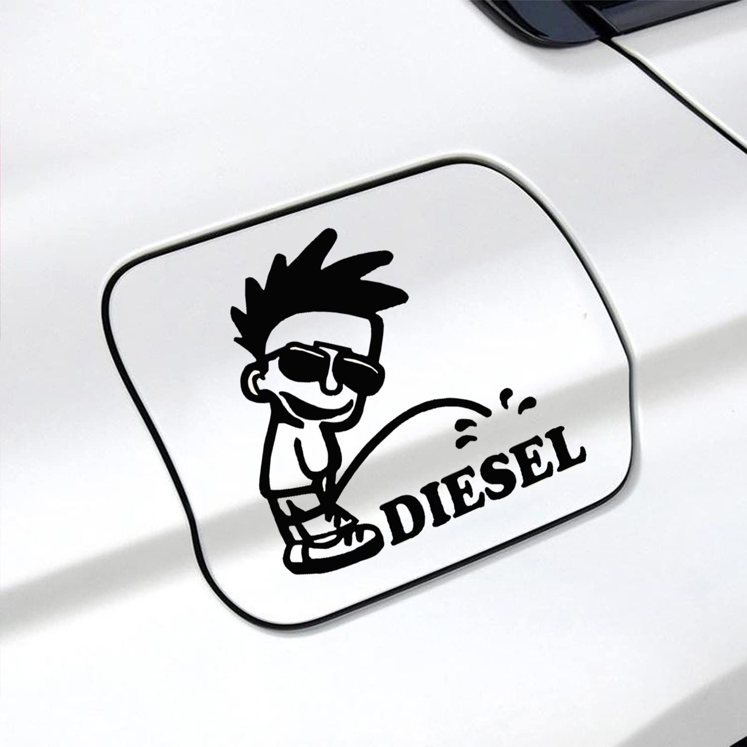 Funny Boy Car Sticker Die Cut Vinyl Decal