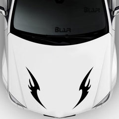 Racing Stripes Car Sticker DIY Styling Decorative Stripes Door Sides Hood Vinyl Decal for Car SUV Truck Waterproof Accessories 106 Die Cut Vinyl Decal