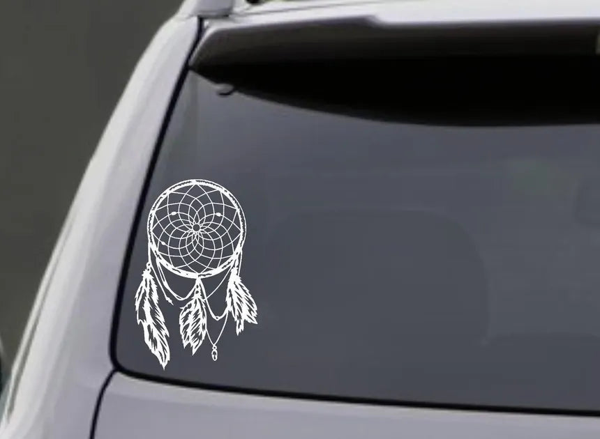 Car Sticker Dream Catcher Pattern Stylish Personality Accessories Sticker Decoration PVC Motorcycle Sticker Die Cut Vinyl Decal