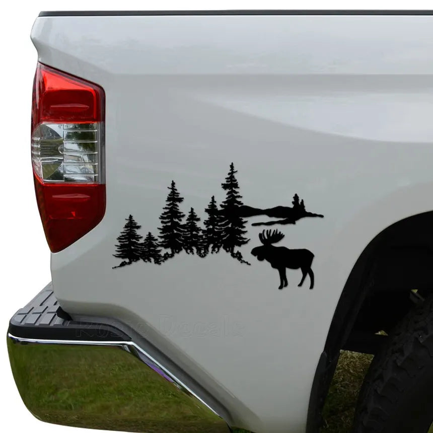 Car Sticker Hiker Mountain Hiking Adventure Vinyl Decal Window Bumper Decor Sticker  Die Cut Vinyl Decal