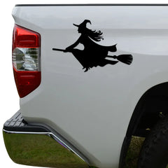 1PC Eye - catching Chromatic Witch Sticker, Suitable for Adorning Car Windows, Journals, Water Bottles & Phone Backs Die Cut Vinyl Decal