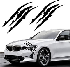 Claw Mark Decals for Cars,Headlight Car Sticker,Stripes Scratch Decal Vinyl for Sports Cars SUV Pickup Truck Window Motorcycles ect Die Cut Vinyl Decal
