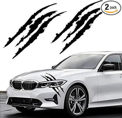 2PCS Claw Mark Decals for Cars , Die Cut Vinyl Decal