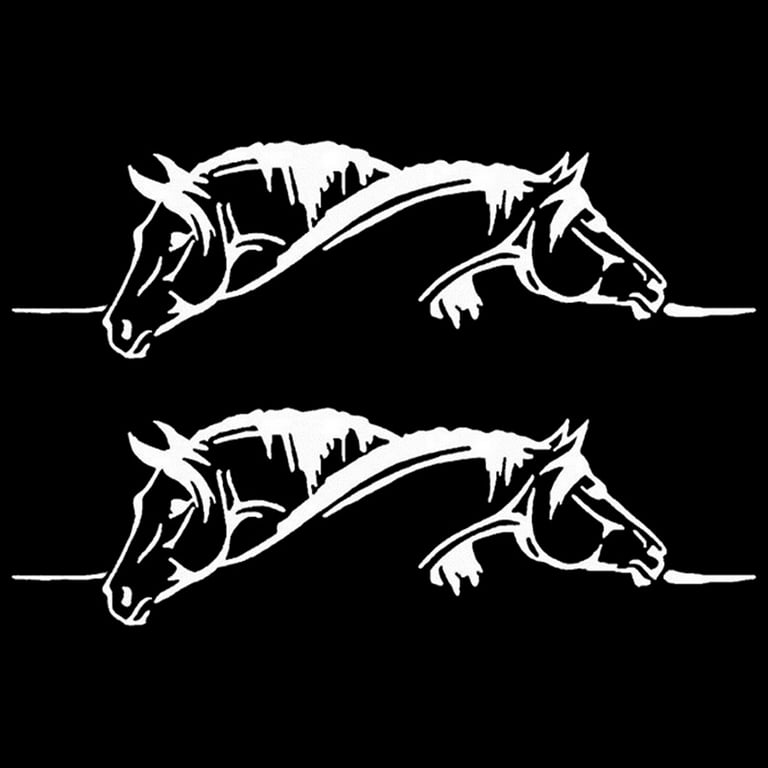 Horse Decals For Vehicles Die Cut Vinyl Decal