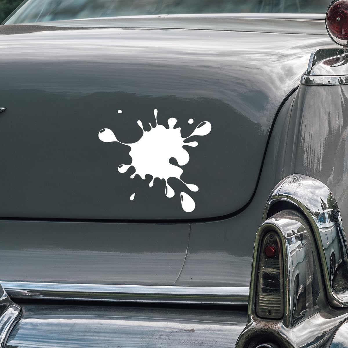 DUSCOKE Creative Ink Splatter    Die Cut Vinyl Decal