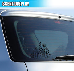 Wildflowers Boho Die Cut Vinyl Decal