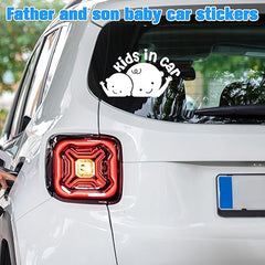 4Pcs Baby in Cars on Board Sticker Die Cut Vinyl Decal/ Bumper For  Windows, Cars, Trucks, Laptops, Etc
