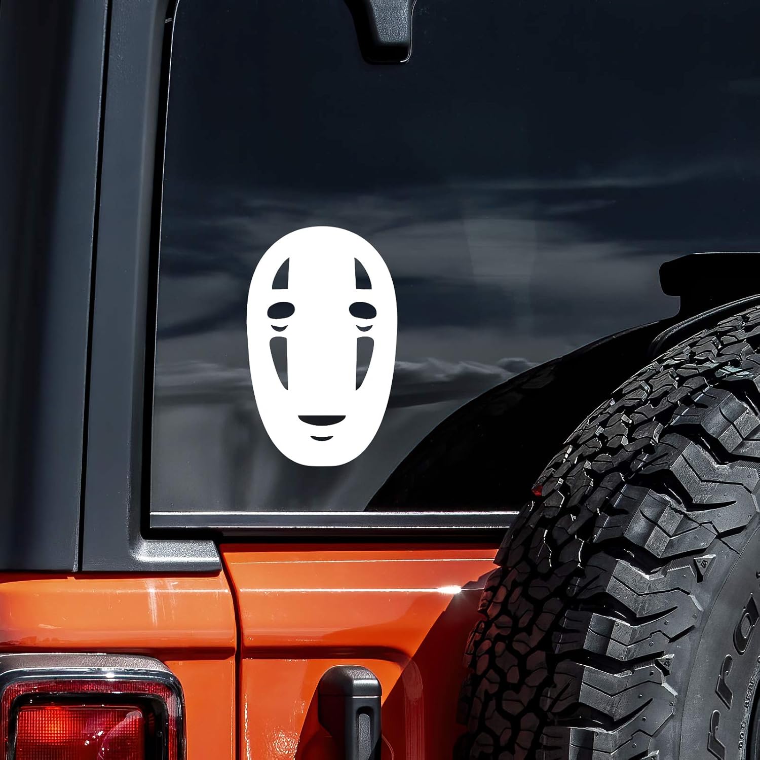 No Face Decal Vinyl  Die Cut Vinyl Decal