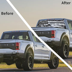 American Flag Vinyl Die Cut Vinyl Decal/ Bumper For Windows, Cars, Trucks, Laptops, Etc.